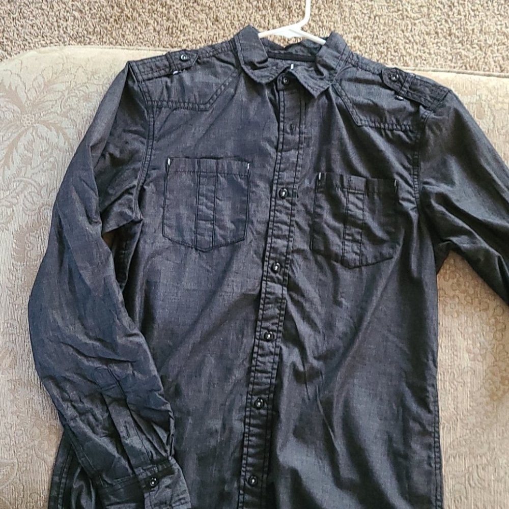 Black Button Down Shirt
